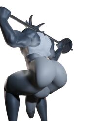 3d a_goat_(fortnite) ass balls butt_focus butt_shot epic_games faggot fat_ass fat_butt feminine feminine_ass feminine_body feminine_pose fortnite fortnite:_battle_royale furry furry_only gay goat goat_simulator homosexual homosexual_male showing showing_ass showing_off squats squatting squatting_pose squatting_position sticking_ass_out vapormakes weightlifting weights working_out workout