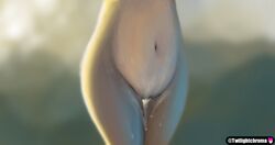 256:135 after_sex anthro belly bodily_fluids crotch_shot cum cum_in_pussy cum_inside cum_on_leg cum_on_stomach detailed_background disney female fur genital_fluids genitals grey_body grey_fur hi_res judy_hopps lagomorph leporid mammal navel nude pussy rabbit solo standing thigh_gap twilightchroma white_belly zootopia