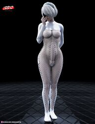 yorha 2b from nier: automata by irrelevant3d