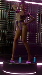 3d athletic athletic_female cd_projekt_red cyberpunk cyberpunk_2077 female female_focus panam_palmer skimpy skimpy_clothes tagme zer0g0d