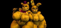 fredbear (fnaf) from five nights at freddy's by nsfwsanco (artist)