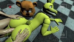 3d abs anal anal_sex animated animatronic ass big_ass big_penis five_nights_at_freddy's gay human_on_anthro human_on_humanoid human_on_robot male/male male_only mask mp4 multiple_views no_cum pubic_hair scoutfuntf2 sound source_filmmaker springtrap springtrap_(fnaf) video william_afton yaoi