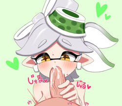 fellatio female inkling marie_(splatoon) nintendo pen_(artist) penis splatoon