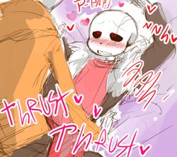 blush incest male male_only papyrus papyrus_(underswap) penetration sans sans_(underfell) thrusting underfell underswap undertale undertale_fanfiction