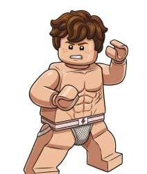 ai_generated gay jay_(ninjago) jockstrap jockstrap_only lego male male_only ninjago u underwear