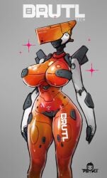 big_breasts capsule_robot_(psyk323) psyk323 robot_girl thick_thighs voluptuous wide_hips