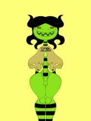 1futa apple_green_clothing big_teeth bottomless breasts clothed clothing colorized erection ethereal_island evil_smile front_view futa_only futanari green_body huge_hips humanoid humanoid_penis jeeode_simp line_art long_penis my_singing_monsters partially_clothed penis plain_background rare_whisp rarewhisp self_upload sharp_teeth short_hair solid_color_background solo standing tattered_clothing teeth thick_thighs thin_waist wasp_waist wide_hips yellow_background