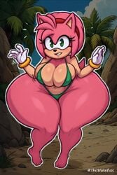 1girls ai_generated amy_rose ass ass_bigger_than_head big_ass big_breasts big_butt big_nipples bikini breasts exposed_ass exposed_breasts exposed_butt female furry furry_ass furry_breasts furry_ears furry_female furry_only furry_tail gigantic_ass gigantic_breasts gigantic_butt hips huge_ass huge_breasts huge_butt hyper_ass hyper_breasts hyper_butt sega sonic sonic_(series) sonic_the_hedgehog_(series) thickwaifuss