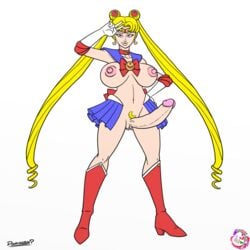 1futa big_breasts bishoujo_senshi_sailor_moon breasts clothing doomington erotic_earth futa_only futa_sans_balls futanari futaverse human intersex large_breasts large_penis magical_girl mostly_nude nipples nude pose pubic_hair pussy sailor_moon skirt solo_futa usagi_tsukino vagina