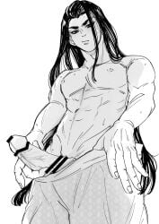 dick jamie_siu long_hair male_only one_male street_fighter_6