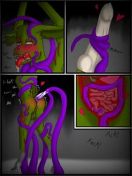 1boy anal anal_sex anthro arms_above_head ass ass_juice balls balls_out blush bodily_fluids boy_rape bunny butt chained_up cum cum_in_ass cum_inside cum_on_body cumming cumming_from_anal_sex cumming_together drawing drool exposed_penis eyes_rolling_back five_nights_at_freddy's five_nights_at_freddy's_3 fluffy_tail fucked_from_behind gay gore green_fur guts hare inside_view knotting male male_only penetration penis purple_tentacles quiver rabbit rape red_face restrained scars_all_over sharp_teeth silver_eyes slimy slutboy springtrap springtrap_(fnaf) tentacle tentacle_grab tentacle_rape testicles x-ray