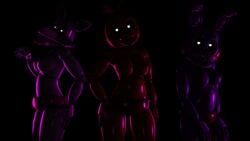 3d 3girls 4k absurd_res black_background breasts disboi215 five_nights_at_freddy's five_nights_at_freddy's_2 glowing_eyes hand_on_ass hand_on_hip hands_on_legs mangle_(fnaf) pink_nipples pink_panties purple_skin red_nipples red_panties sfm side_boob sideboob small_breasts source_filmmaker topless toy_bonnet_(fnaf) toy_chica_(fnaf) white_skin yellow_skin