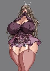 aomokoka bimbo breasts brown_hair fire_emblem fire_emblem_awakening hips huge_breasts huge_hips huge_thighs hyper_breasts impossible_clothes impossible_clothing impossible_shirt large_breasts scrambled_heggs sumia_(fire_emblem) tagme thick_thighs thighs wide_hips