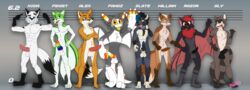 2020 absurd_res alexander_the_fox anthro black_body black_eartips black_fur black_nose black_penis blakefox blind blue_eyes blue_hair blue_penis brown_body brown_fur candy candy_corn canid canine canis character_name chest_tuft chiropteran coda_the_wolf color_contrast dessert digital_media_(artwork) dragon english_text fangz_the_bat-dragon fidget_the_fox fingers fluffy food fox fur genital_piercing genitals green_body green_eyes green_fur grey_body grey_fur group hair halloween hand_behind_head hi_res holidays hyaenid hybrid looking_at_another looking_at_viewer male male/male mammal model_sheet multicolored_penis neck_tuft open_mouth orange_body orange_eyes orange_fur pawpads penis penis_piercing piercing pink_nose pink_penis portrait prince_albert_piercing procyonid puffy_tail raccoon rainbow_penis razor_the_flying_fox-bat red_body red_fur red_hair red_pawpads red_tongue reference_image signature simple_background size_difference slate_the_hyena sly_the_raccoon smile solo spots spotted_body spotted_fur standing text tongue tuft whiskers white_body white_fur william_the_blind_fox wings wolf yellow_body yellow_eyes yellow_fur