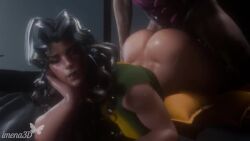 1boy 1boy1girl 1girls 3d_animation animated ass canon_couple dark-skinned_male from_behind from_behind_position gambit gambit_(marvel_rivals) imenaddrawake imenia married_couple marvel moaning moaning_in_pleasure penetration penetration_from_behind rogue_(marvel_rivals) rogue_(x-men) sex short_video shorter_than_30_seconds sound straight straight_sex tagme video