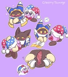 kirby_(series) magolor marx nintendo tapering_penis vagina waddling_head