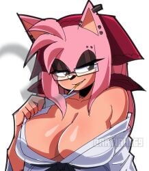 amy rose from sonic (series) by fleshpie669