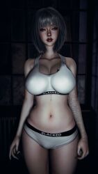 1female 1girls 2026 3d 4k apartment asian asian_female belly big_belly big_breasts big_lips black_nails blacked_clothing blue_eyes bnwo bra breasts breasts_bigger_than_head bridge_piercing chromatic_aberration clothed clothing crashbanditkut curvaceous curvaceous_figure curvy dark_lipstick depth_of_field eyebrows eyelashes eyeliner eyeshadow female freckles freckles_on_face grey_hair hair hi_res high_resolution highres human light-skinned_female light_skin lips long_eyelashes looking_at_viewer makeup mascara medium_hair nail_polish nails navel night nose_piercing original original_character panties piercing piercings qos qos_tattoo queen_of_spades queen_of_spades_symbol queen_of_spades_tattoo ring_piercing room scar scar_across_eye scar_on_face short_hair snowbunny solo solo_female solo_focus standing straight tattoo tattoos teenage_girl teenager thick thick_hips thick_thighs thighs virt-a-mate virtamate voluptuous wide_hips
