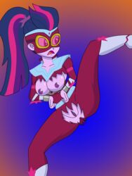 breasts equestria_girls masked_matter-horn_(mlp) my_little_pony power_ponies_(mlp) purple_eyes purple_hair pussy rancidearth sci-twi shackles spread_legs torn_clothes twilight_sparkle_(mlp)