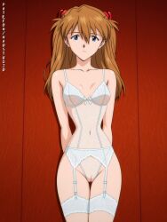 ai_generated anal_invitation anus ass asuka_langley_sohryu asuka_langley_soryu bandaid bandaid_on_pussy bent_over blue_eyes brown_hair female from_behind from_below german_japanese highres inviting_to_sex kneepits looking_at_viewer looking_back maebari naked naostudio neon_genesis_evangelion nsfw nude plugsuit_pilot presenting presenting_anus pussy red_hair shiny_skin simple_background solo spread_anus spread_ass spreading_own_anus spreading_own_ass thigh_gap tsundere