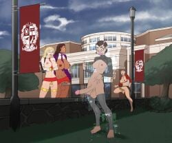 3futas ass balls big_balls big_penis_in_chastity bimbo_lips cage caged caged_cock casey_reese_(norwell_college) chastity chastity_cage chastity_device clara_morgan_(norwell_college) clothed clothing cock cock_cage colored comic commission commission_art commissioner_upload dick exhibitionism exposed_breasts femboy flat_chastity_cage functionally_nude functionally_nude_futa functionally_nude_futanari futanari human humanoid humanoid_genitalia humanoid_penis imp isabella_stewart_(norwell_college) latex latex_clothing latex_legwear latex_sleeves light_skin logo naked naked_futa nipples no_sex norwell_college nude nude_futa ooney101 orgasm_denial outdoors outside page_3 penis penis_cage pink_lips school school_uniform schoolgirl streetlight tag_me tagme teleport teleportation teleporter_mishap university university_student v-sarg