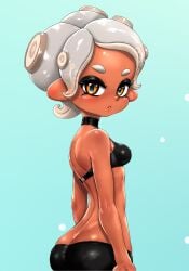 agent_8_(splatoon) bra koharuno2 octoling octoling_girl panties splatoon splatoon_(series) splatoon_2 splatoon_2:_octo_expansion splatoon_3 splatoon_3:_side_order tagme tentacle_hair