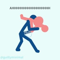 1boy 1girls animated big_breasts erection fuwa_(guiltyminimal) guiltyminimal meme stick_figure sticklewds stickman stickwoman tagme video voice_acted