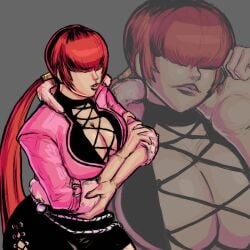 shermie (kof) from king of fighters by taurencebell
