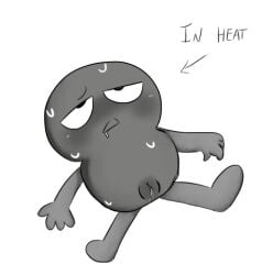 aroused battle_for_bfdi battle_for_dream_island bfb bfdi blush blushing drooling eight_(bfb) genderless grey_body in_heat laying_down object_show object_shows open_mouth osc pussy pussy_juice sweat sweatdrop sweating sweaty the_power_of_two tpot wackymustdie white_background x_finds_out_his_value xfohv