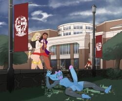 3futas ass balls big_balls big_penis_in_chastity bimbo_lips cage caged caged_cock casey_reese_(norwell_college) chastity chastity_cage chastity_device clara_morgan_(norwell_college) clothed clothing cock cock_cage colored comic commission commission_art commissioner_upload dick exhibitionism exposed_breasts femboy flat_chastity_cage functionally_nude functionally_nude_futa functionally_nude_futanari futanari human humanoid humanoid_genitalia humanoid_penis imp isabella_stewart_(norwell_college) latex latex_clothing latex_legwear latex_sleeves light_skin logo naked naked_futa nipples no_sex norwell_college nude nude_futa ooney101 orgasm_denial outdoors outside page_2 penis penis_cage pink_lips school school_uniform schoolgirl streetlight tag_me tagme teleport teleportation teleporter_mishap university university_student v-sarg