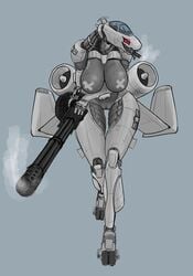 a-10 aircraft big_breasts breasts female gatling_gun genitals gun hi_res im51nn5 living_aircraft living_machine living_vehicle machine machine_gun mostly_nude nipple_tape open_mouth pasties pussy ranged_weapon red_eyes sharp_teeth simple_background smoke solo tape teeth tongue tongue_out vehicle weapon wheels wide_hips