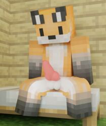 canid canine canine_penis fox furry male male_only minecraft unfoe363