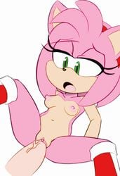 ahe_gao amy_rose animated anthro anthro_penetrated areolae big_penis boots breasts clothing exposed_torso faceless_character faceless_human faceless_male female footwear gloves green_eyes hairband handwear hearlesssoul hedgehog human human_on_anthro human_penetrating human_penetrating_anthro interspecies light-skinned_male light_skin looking_pleasured male male/female mammal mostly_nude nipples nude penetration penis pink_body pink_fur pink_hair pink_nipples pussy sex simple_background sonic_(series) spread_legs spreading straight vaginal_penetration veiny_penis white_background