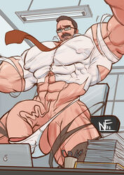 1boy abs arms_up bara biceps big_pecs brown_hair bulge desk facial_hair glasses growing growth growth_sequence huge_balls huge_cock huge_penis hyper hyper_balls hyper_genitalia hyper_penis hyper_testicles laptop looking_at_penis looking_down male male_focus male_only male_solo muscle muscles muscular muscular_arms muscular_back muscular_legs muscular_male muscular_thighs neofake12 nipples office pecs public solo solo_male tight tight_clothes tight_clothing tight_pants torn_clothes torn_clothing torn_pants torn_shirt traps underwear veins veiny_penis white_underwear