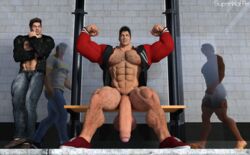 3d_(artwork) abs biceps comic cum cum_on_body cum_on_self cumming cumshot flexing gay gay_sex growing growth growth_sequence growthcomics hairy hairy_chest hairy_legs hairy_male human hyper hyper_balls hyper_genitalia hyper_muscles hyper_penis hyper_testicles male male_focus male_only muscle muscles muscular muscular_arms muscular_back muscular_legs muscular_male muscular_thighs nipples pecs penis superwaffle sweating_profusely sweaty sweaty_body text veins veiny_muscles veiny_penis