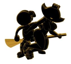 animated black_body black_skin color colored game_and_watch ms._game_and_watch nintendo tagme tvcomrade123 white_background