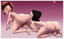 1futa anal_lips anilingus anus areola aroused badshipper big_anus big_areola big_balls big_breasts big_butt big_nipples big_penis breasts butt coraline crossover dangling_testicles dickgirl dickgirl/dickgirl disney feet flaccid futa_only futa_sans_pussy futanari gradient_background helen_parr hips looking_pleasured mel_jones nipples pale-skinned_futanari pale_skin penis perky_breasts pixar pleasure_face puffy_areola rimjob rimming saggy_balls smooth_skin soles sweat sweatdrop sweaty sweaty_ass sweaty_thighs swollen_anus taint testicles the_incredibles thighs tight_balls toes wide_hips