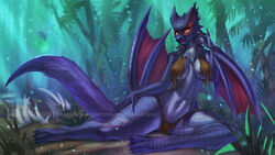 nargacuga from capcom by alanscampos