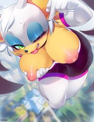 rouge the bat from sonic (series) by tsampikos