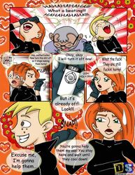 comic disney drawn-sex.com english_text female kim_possible kimberly_ann_possible male no_eyewear ron_stoppable speech_bubble text ujinko