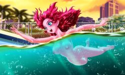 1girls blue_eyes completely_nude completely_nude_female equestria_girls female friendship_is_magic hasbro humanized long_hair mauroz my_little_pony naked nude nude_female pink_hair pink_skin pinkie_pie_(eg) pinkie_pie_(mlp) pool skinny_dipping straight_hair swimming underwater