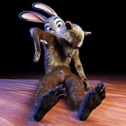 1:1 5_toes absurd_res animal_genitalia anthro ascaniololololol balls barefoot biped brown_body brown_fur claws closed_eyes digital_media_(artwork) disney duo feet female fur genitals grey_body grey_fur guardians_of_the_galaxy hi_res judy_hopps lagomorph leporid limp long_ears lying male male/female mammal marvel nude paws penis penis_tip procyonid purple_eyes rabbit raccoon rocket_raccoon rockyrcoon sheath sleeping toe_claws toes white_body white_fur zootopia