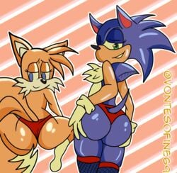 big_ass big_butt crossdressing gay sega sonic_(series) sonic_the_hedgehog sonic_the_hedgehog_(series) tails vontesofine69