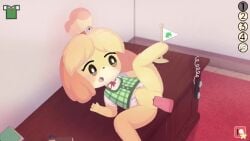 16:9 animal_crossing animated anthro anthro_penetrated blonde_hair blush bodily_fluids canid canine canis clothed clothing cum cum_in_pussy cum_inside desk digital_media_(artwork) disembodied_penis domestic_dog duo ejaculation female female_focus female_penetrated flat_chested fur furniture furry genital_fluids genitals hair isabelle_(animal_crossing) luniel male male/female male_penetrating male_penetrating_female mammal nintendo nipples nude open_mouth orgasm penetration penile penile_penetration penis penis_in_pussy presenting pussy sex shih_tzu sound spread_legs spreading table tagme teeth tongue toy_dog vaginal_penetration video widescreen yellow_body yellow_fur