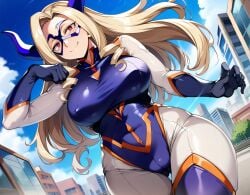 1girls ai_generated alternate_breast_size big_breasts bostin breasts busty curvaceous curvy curvy_body curvy_female curvy_figure female huge_breasts large_breasts mount_lady my_hero_academia sweat sweating sweaty sweaty_body sweaty_breasts thick_thighs thighs venus_body voluptuous yuu_takeyama