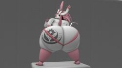 1boy big_ass bubble_butt eeveelution furry huge_ass kingofthekabuto pokemon pokemon_(species) queenofthekabuto sylveon tagme thick_thighs wide_hips