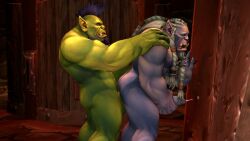 male male/male orc_(warcraft) penetration sex warcraft world_of_warcraft