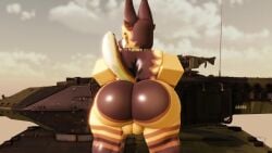 3d animated anthro balls big_butt furry german_shepherd male male_only nude roblox shaking_butt solo_male tagme tail tank video willie_piv