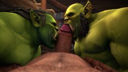 3boys fat_man gay kul_tiran_human male male_only multiple_boys orc_(warcraft) sex warcraft world_of_warcraft yaoi