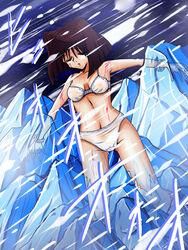 ice ice_bondage stuck_in_ice tagme tea_gardner yu-gi-oh!